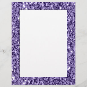Papier Parties scintillant violet ultra violet étincelle