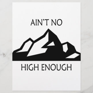 Papier Pas assez de montagne