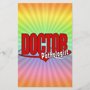 PAPIER PATHOLOGUE DU MÉDECIN LOGO