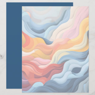 Papier Paysage Abstrait 2