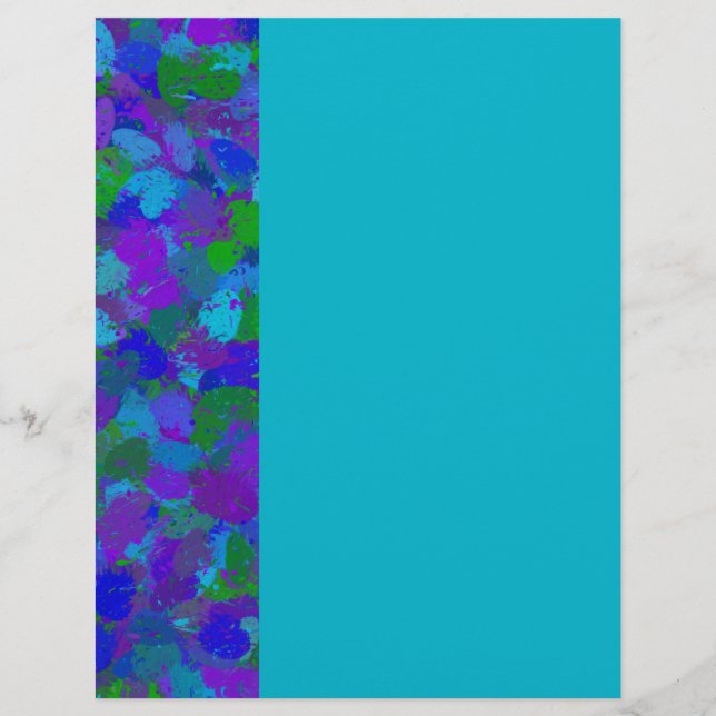 Papier Peacock Color (Devant)