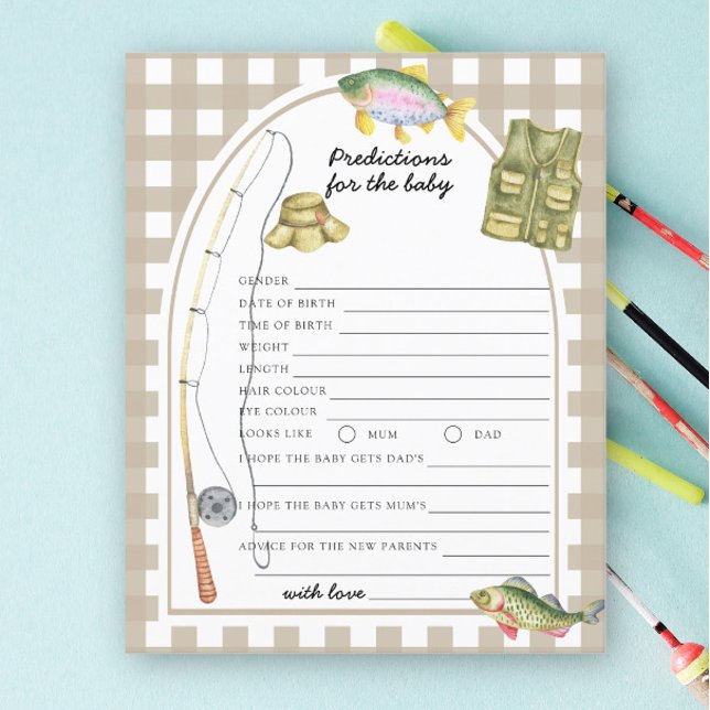 Papier Pêcheur - prédictions et conseils pour bébé (Créateur téléchargé)