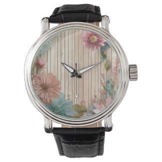 papier peint à fleurs montre unique