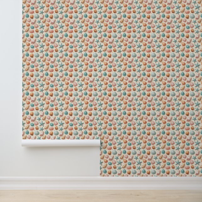 Papier Peint Abondance des coquilles (Application)