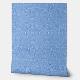 Papier Peint abstract blue and white pattern