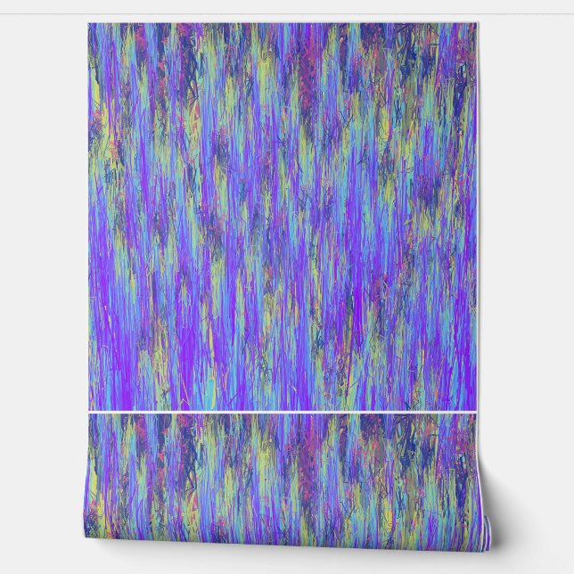 Papier Peint Abstract Geometric Pattern Wallpaper  (Déroulement)