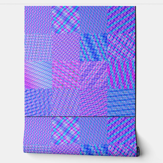 Papier Peint Abstract Geometric Pattern Wallpaper  (Déroulement)