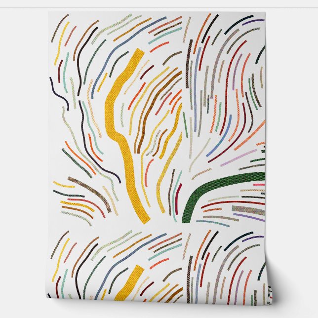 Papier Peint Abstract Geometric Wallpapers  (Déroulement)