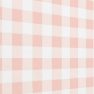 Papier peint adhésif à carreaux gingham rose pêche