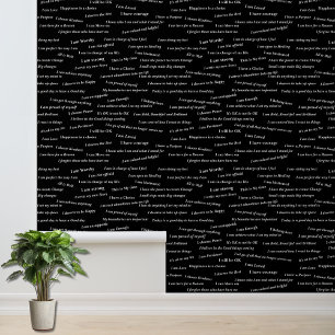 Papier Peint Affirmation positive   Commission de vision d'auto