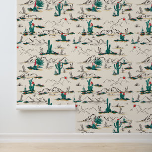 Papier Peint Ajoutez votre nom Blooming Succulents Motif