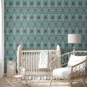 Papier Peint Amérindiens Navajo Motif