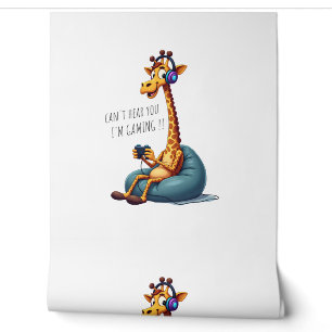 Papier Peint Amusant Joueur Giraffe Jeu Pour Garçons Homme Jeu 