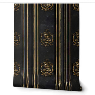 Papier Peint Ancien Motif Gold Elegant