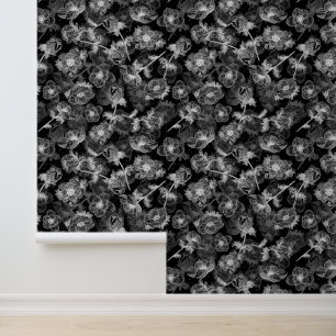 Papier Peint Anémones Motif élégant design floral