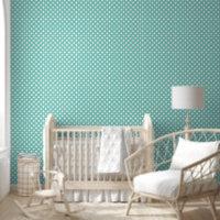 Aqua Green Shabby Chic Motif en treillis