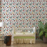 Aquarelle Hockey Kids Room Wallpaper