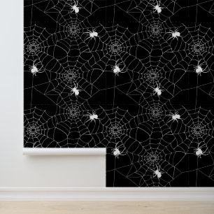 Papier Peint Araignées et toiles Déplaisantes Halloween