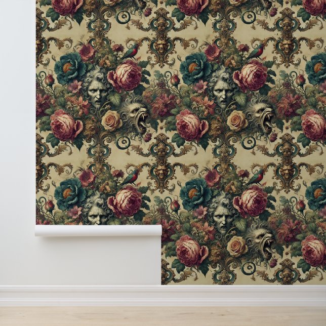 Papier Peint Arcane Atelier - Victorien gothique (Application)