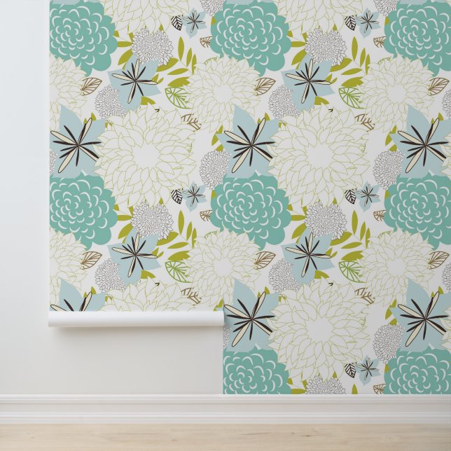 Papier Peint Arrière - plan floral (Application)