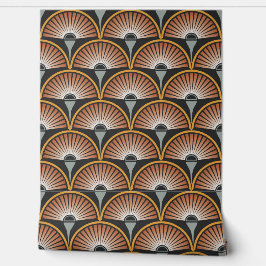 Papier Peint Art Déco Jazz Age Sunset Jukebox