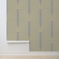 Art Déco Motif 03 - Espagnol gris sur blanc