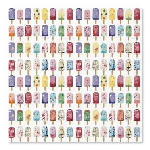 Papier Peint Artiste - Élégant Popsicle