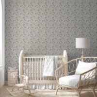 Arts originaux et artisanat Botanique Gris floral