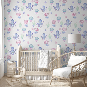 Papier peint avec un motif moderne.