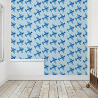 Avions bleus