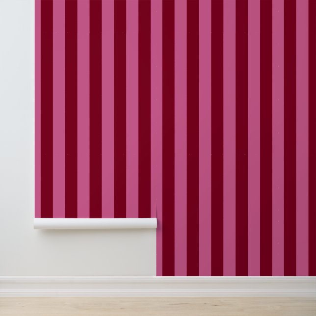 Papier Peint Bande rose Flamant rose de salsa (Application)