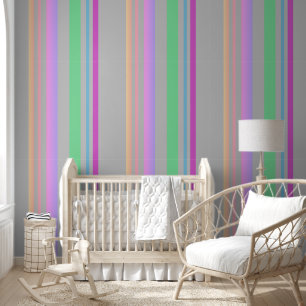Papier Peint bandes colorées