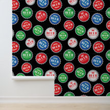 Barre à motifs Casquettes de bouteille de bière