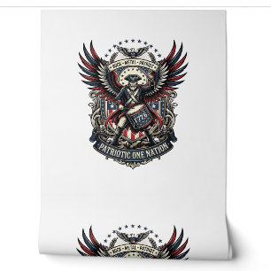Papier Peint Batteur Patriotique De Musique De Liberté Rock Mét