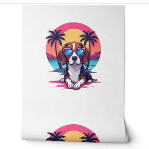 Papier Peint Beagle Sunset Arrière - plan Chemise, maman Beagle