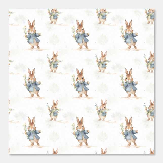 Papier Peint Beau Peter Rabbit (Recto)