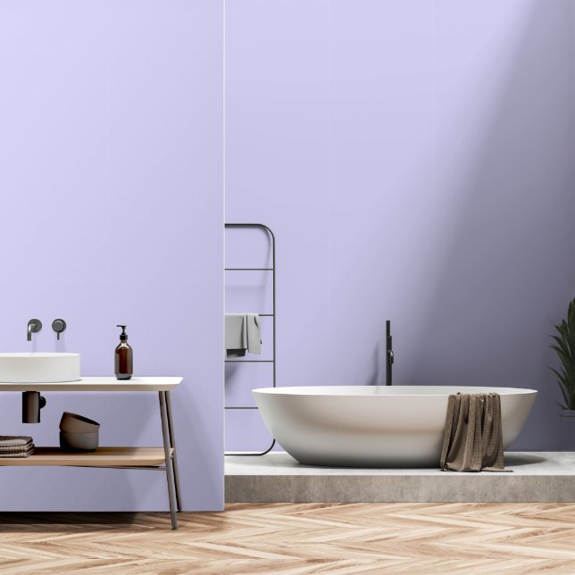 Papier Peint Belle couleur lavande apaisante orchidée (Salle de bain)
