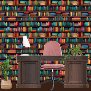 Papier Peint Bibliothèque Ladson Royce
