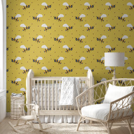 Papier Peint Big Bold Bee Motif