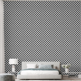 Papier Peint Black & White Love : Coeurs simples Peel and Stick
