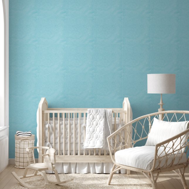 Papier Peint Bleu blanc Nursery Baby Room (Enfants)