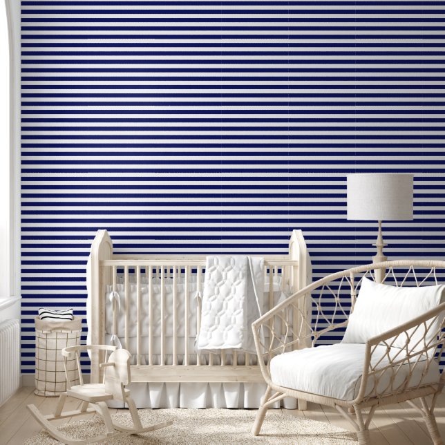 Papier Peint Bleu et blanc de la voile (moyenne échelle) (Enfants)