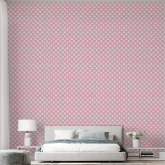 Papier Peint Bliss roses douces : amovibles avec des coeurs dél