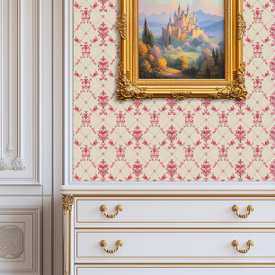 Papier Peint Blush Royal Lattice Princesscore
