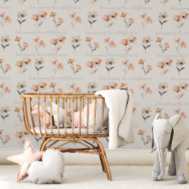 Papier Peint Boho Poppy Flower Imprimer un devis personnalisé