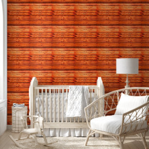 Papier peint Bois Rouge Mahogany
