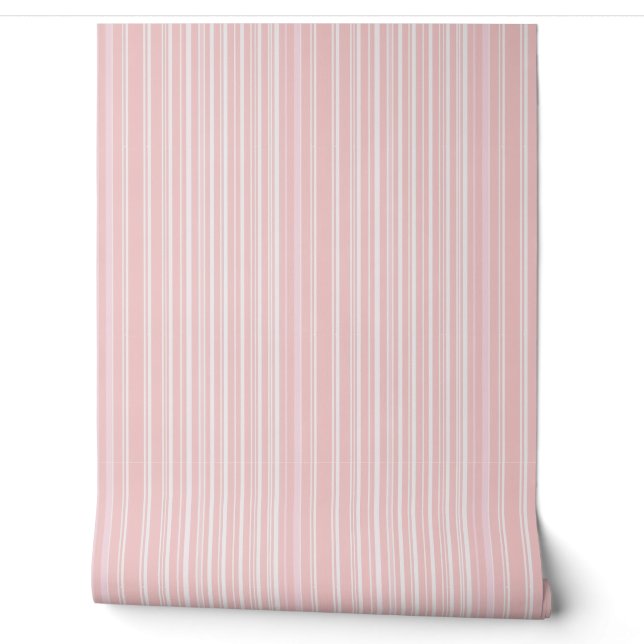 Papier Peint Bonbons Pâles Et Roses Frappé (Déroulement)