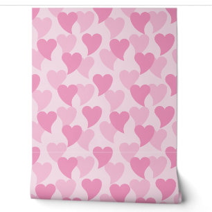 Papier Peint Bons Coeurs Motif sans couture