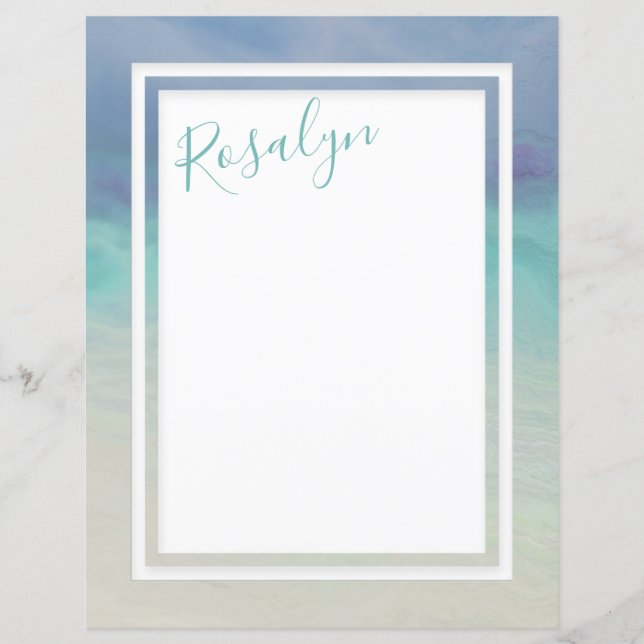 Papier Peint Bordure Océanique (Devant)