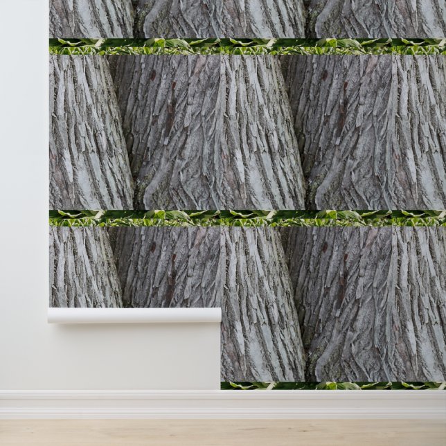 Papier Peint Botanique Imprimer Plantes Arbres Woods Motif Text (Application)